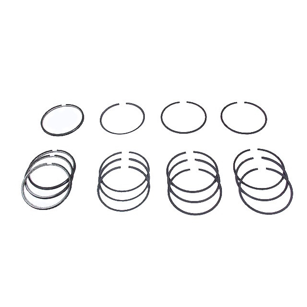 86 mm Piston Ring Set, 4 cyl Chrome top ring
