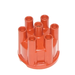 Distributor Cap 6cyl Red