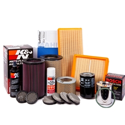 Air filters, Fuel Filters, Oil Filters for Porsche air cooled models