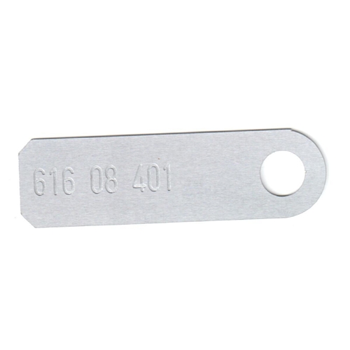 Fuel Pump ID Tag, Early Pump