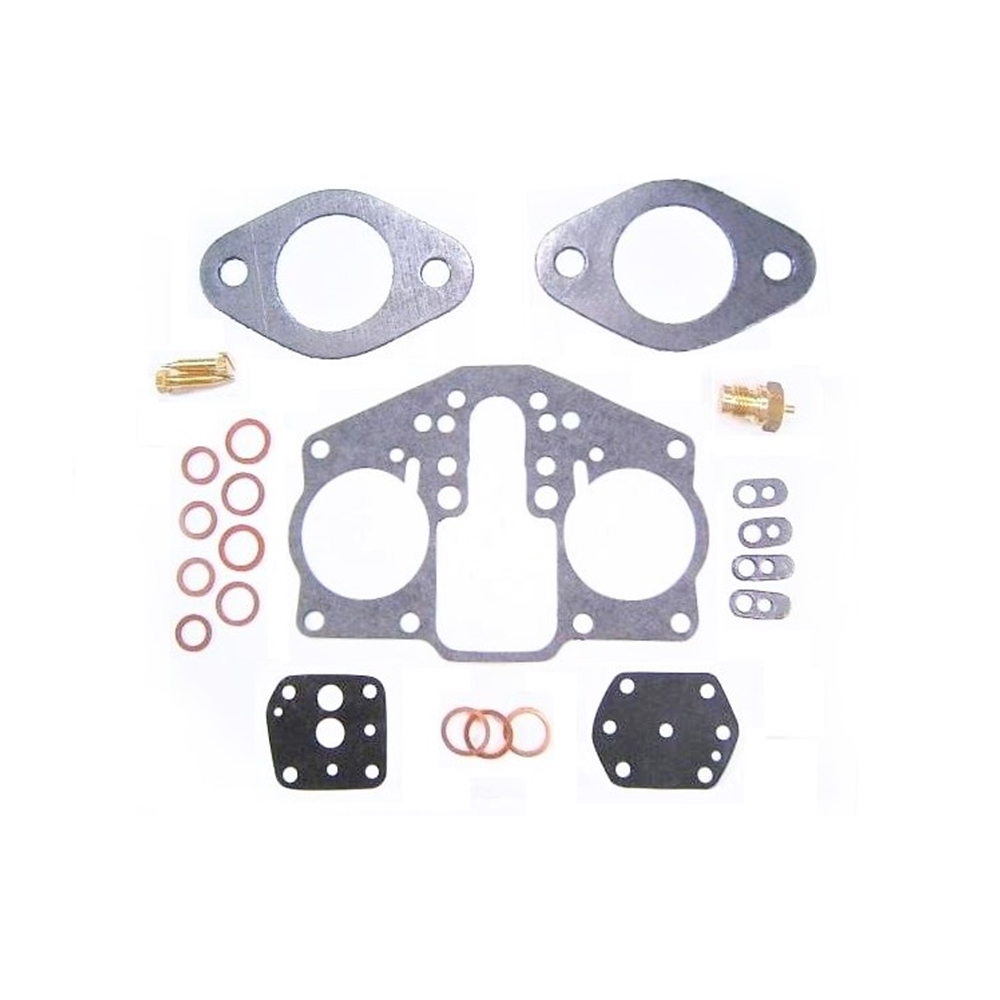 Carburetor Gasket Kit, Solex Solid Shaft