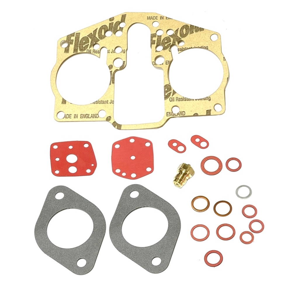 Carburetor Gasket Kit, Solex Split Shaft 