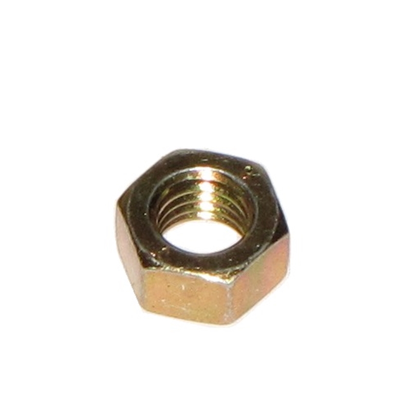 Hex Nut M8 x 12 WAF Yellow Zinc