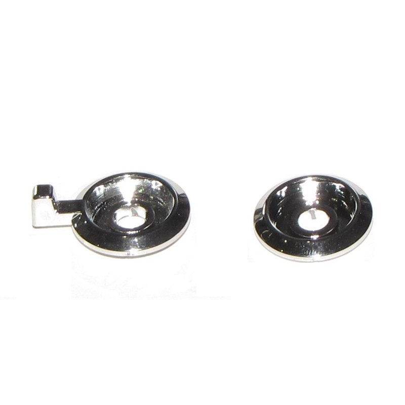 Radio Bass/Balance Knob Set, Chrome Finish