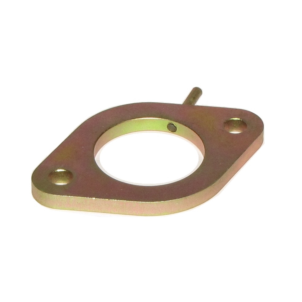 Carburetor intermediate flange with Vacuum fitting