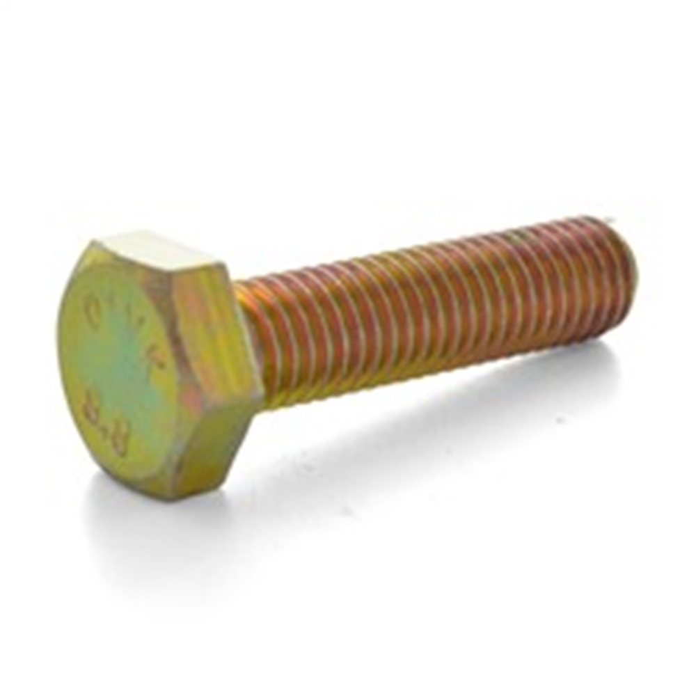 Bolt, M6 X 16 Yellow Zinc