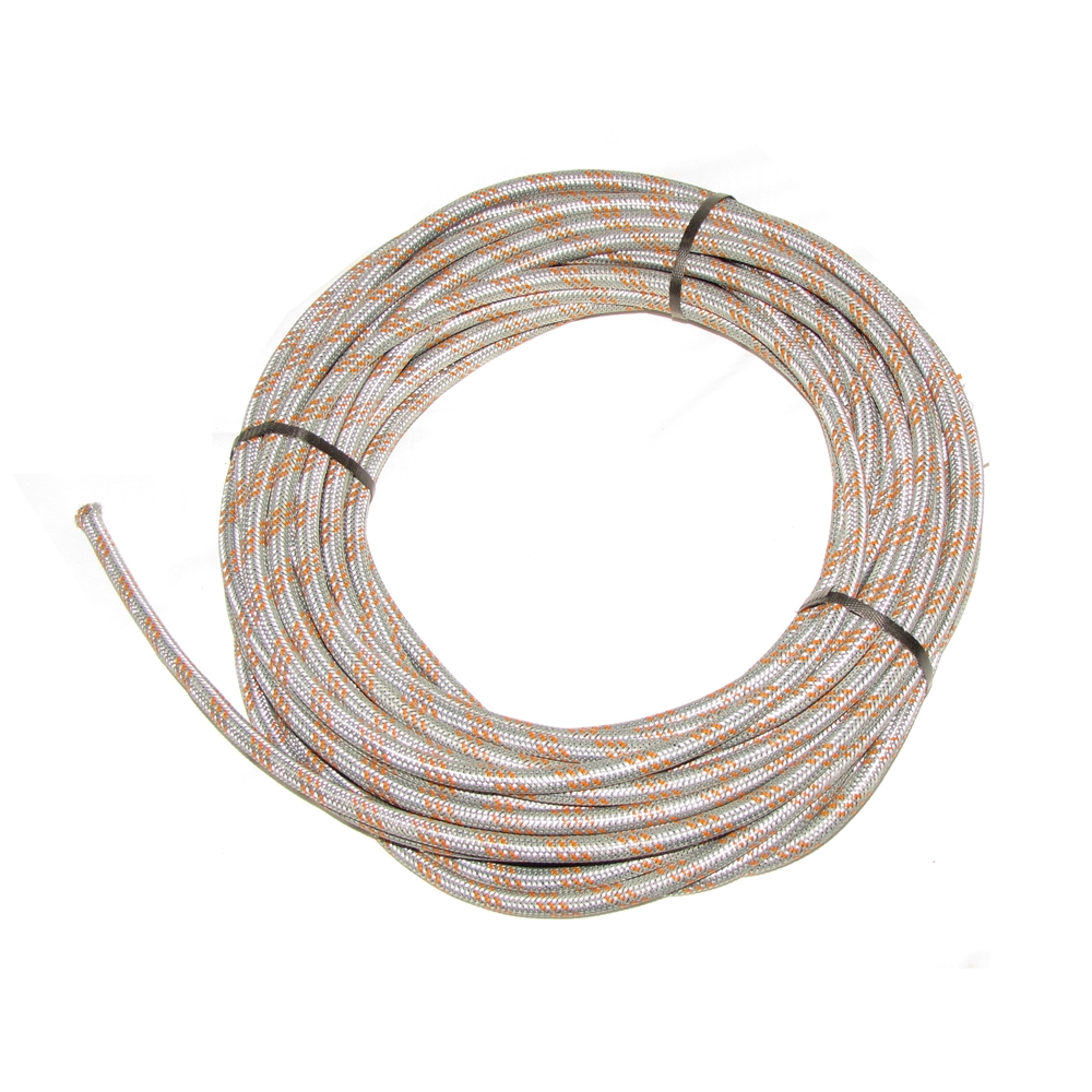 Hose Zinc Plated Steel Braided 5.5 mm ID