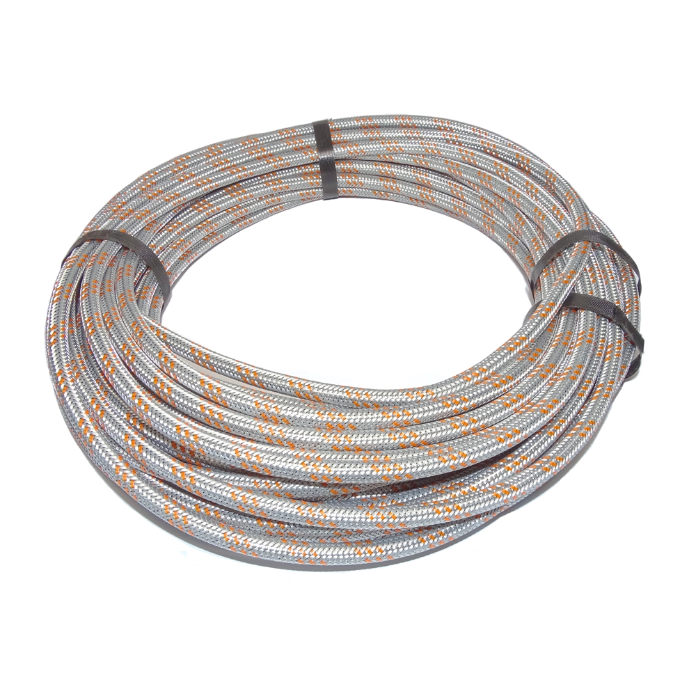 Hose Zinc Plated Steel Braided 4.5mm ID