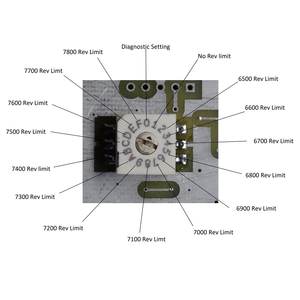 CDI Rev Limit Instructions