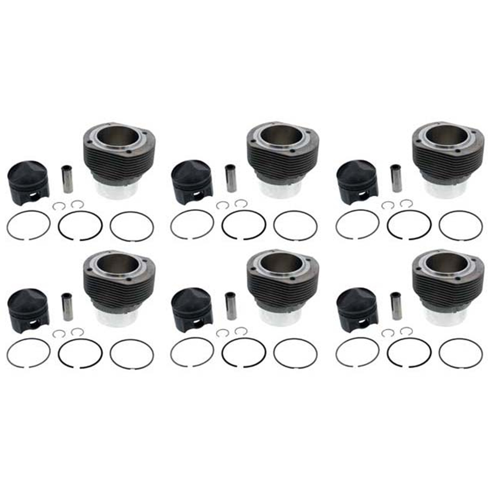 80mm Piston and Cylinder Set, 2.0L Mahle