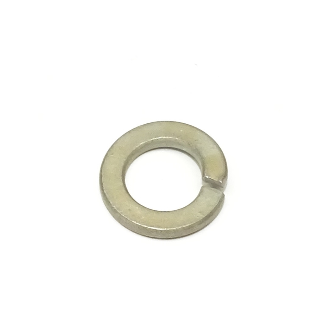 Washer, M10 Split Lock, Yellow Zinc