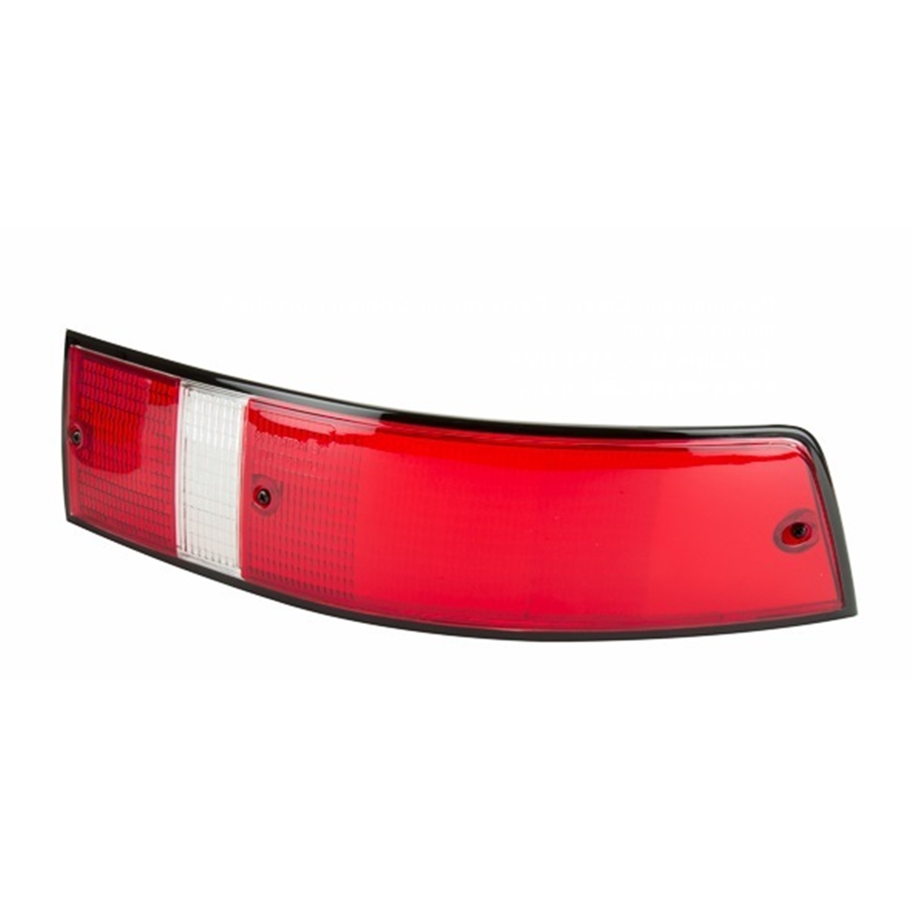 Tail Light Lens, USA w/Black Trim Right