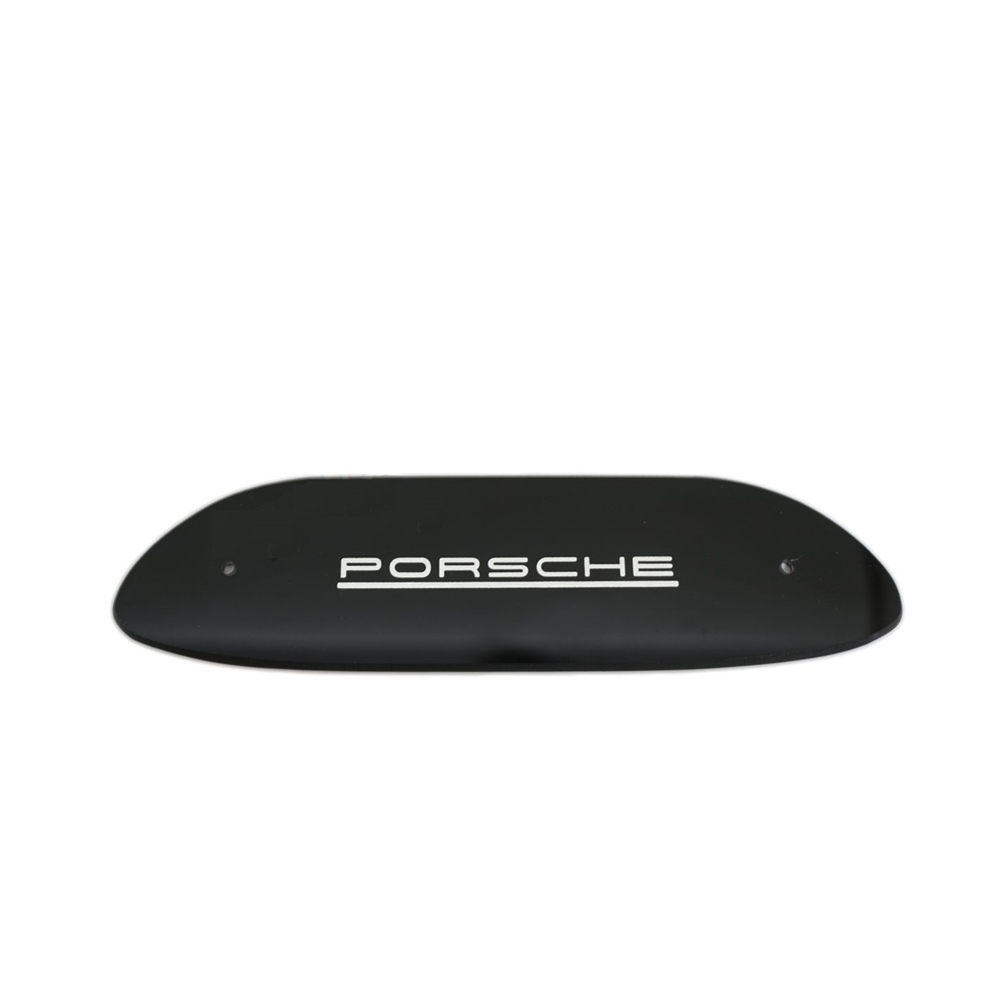 Radio Delete Plate, Black 