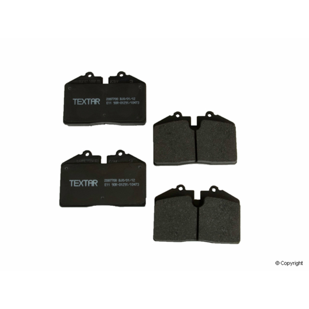 Brake Pad Set, Turbo, Textar