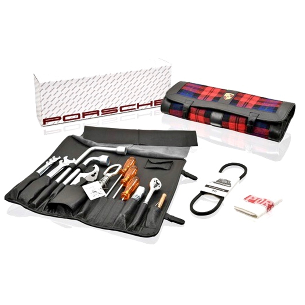 Tool Kit 1974-82, Leather & Red Tartan