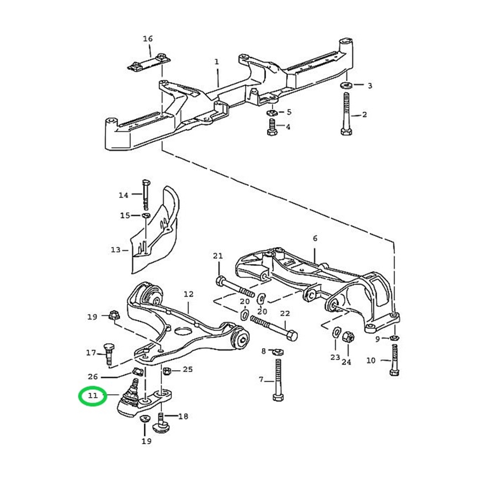 Ball Joint for Control Arm, 964