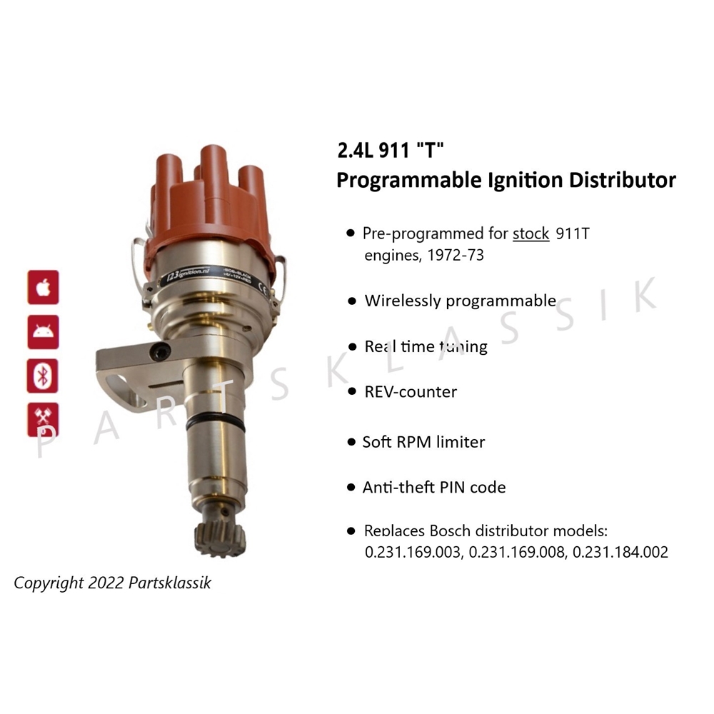  Programmable Distributor, 2.4L 911 ‘T’