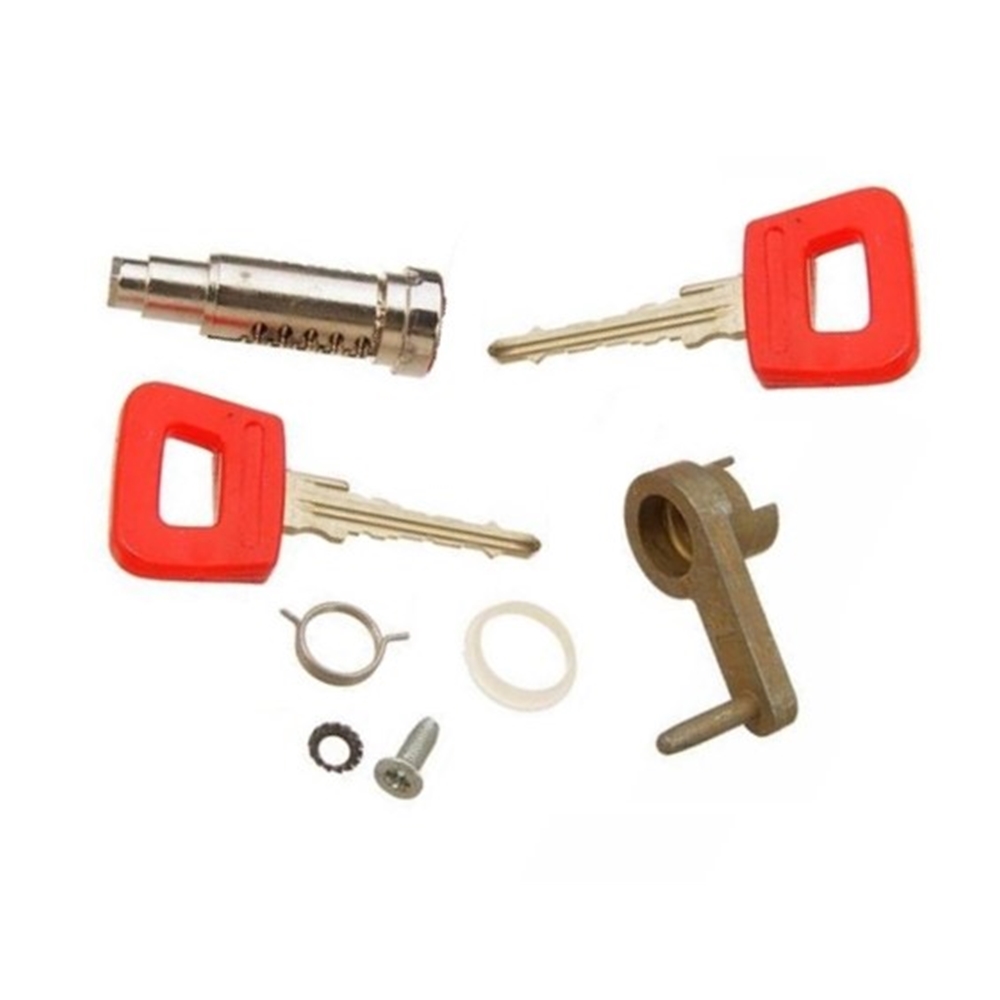 Key Barrel and Two Keys, Left