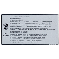 Emissions Decal, Euro