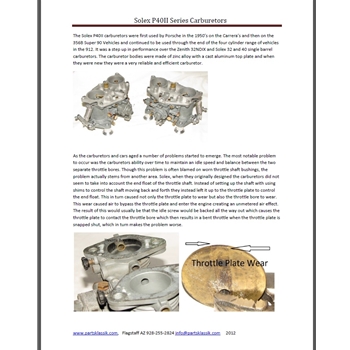 Downloadable article about Solex P40-II carburetors