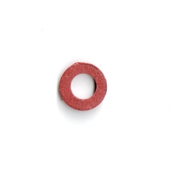 Red Fiber Washer, 4mm x 8mm , 4 x 8 mm