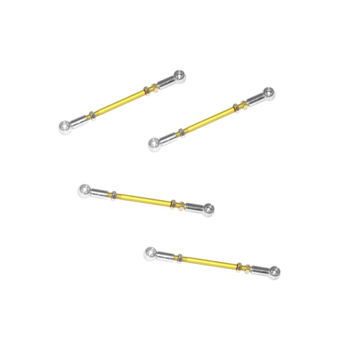 MFI Throttle Rod Linkage- Yellow Cadmium