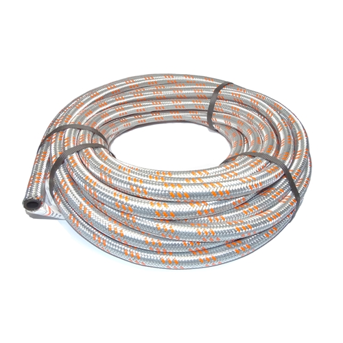 hose zinc plated braided steel 14 mm