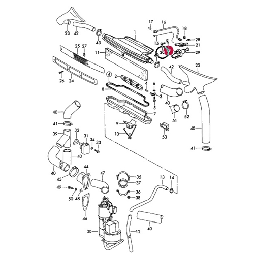 Outer Cable Retaining Bracket