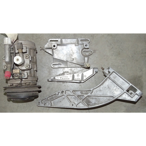 Air Compressor and Brackets Used