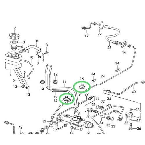 Brake Line Grommet