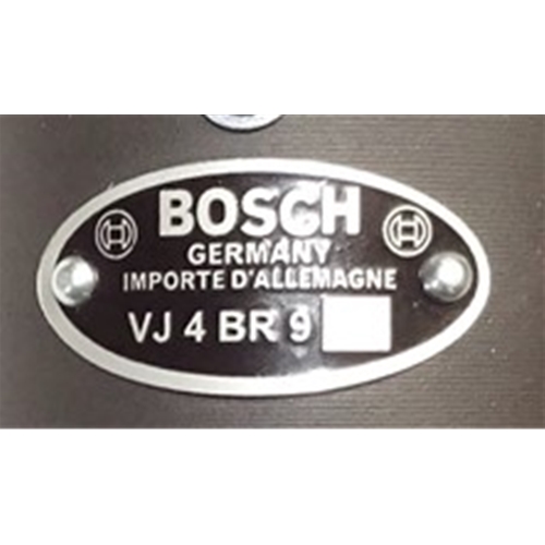 BR9 Builders Plate