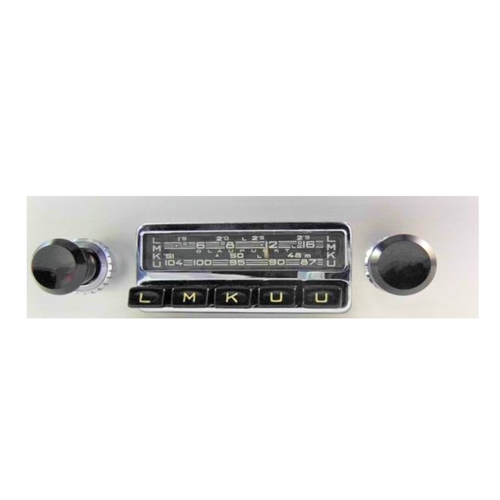 Blaupunkt Frankfurt Early 911/912