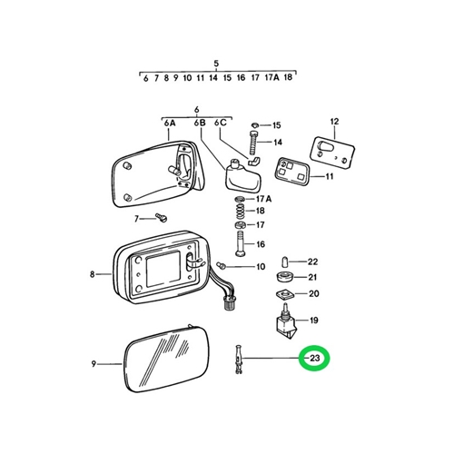 Side Mirror Connector Pin