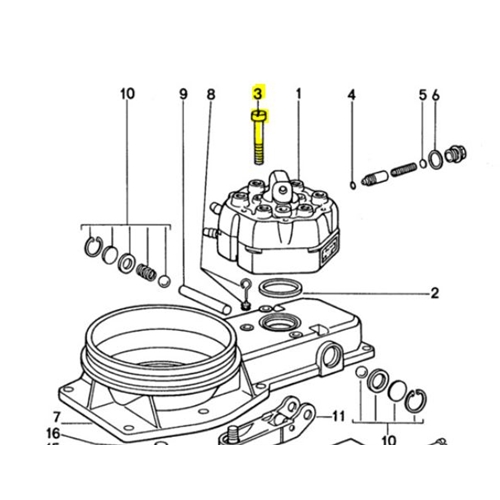 Fuel Head Screw